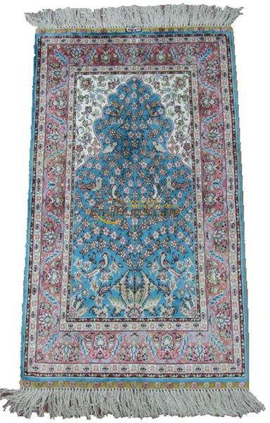 

100% handmade 2.5x 4 feet chinese traditional silk carpet