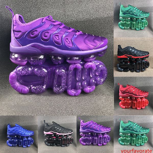 

2019 tn mens running shoes bumblebee violet grape triple sharktooth blue black designer shoes womens tropical sunset sneakers size 36-45