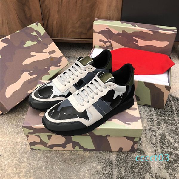 

вокое каево 2019 дизайнеѬ Ѭоконе мђжкие женкие кѬоовки rockrunner camoufalge casual, Black