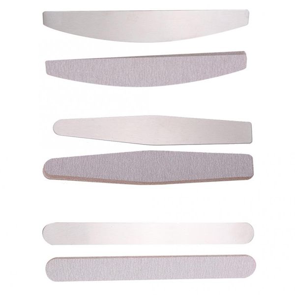 

replaceable nail sands bar stainless steel sanding strip nail tools polishing nails art tool smooth shine nails