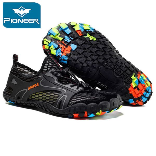 

outdoor wading shoe aqua shoes quick-drying beach water sandals summer mens women breathable sneakers hiking water shoes 2020
