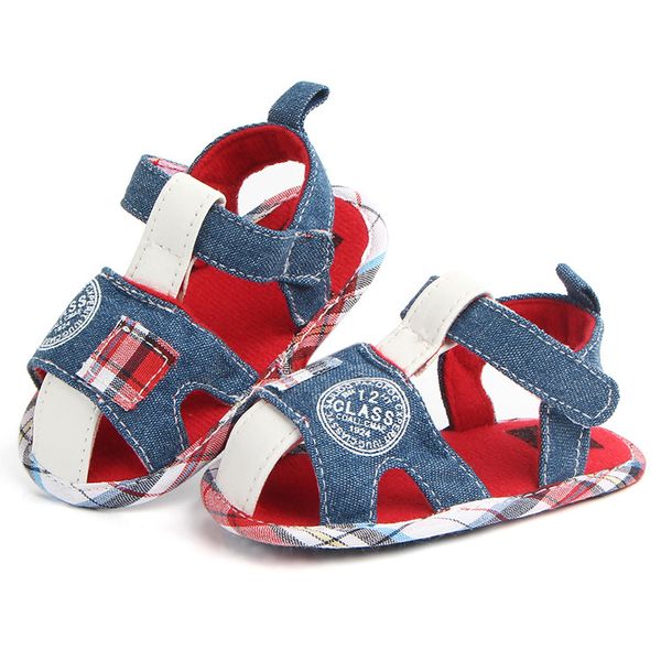 

Baby Boys' Crawling Slippers Infant And Toddler Shoes Soft Denim Suede Sole First Walking Moccasins Skid-Proof Dinosaurs