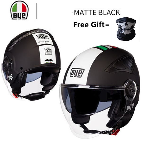 

bye new motorcycle helmet men open face helmet moto riding abs material adventure motocross motorbike dot certification