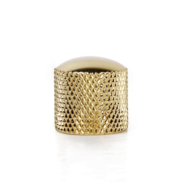 

металл купола push-on split shaft guitar knobs gold