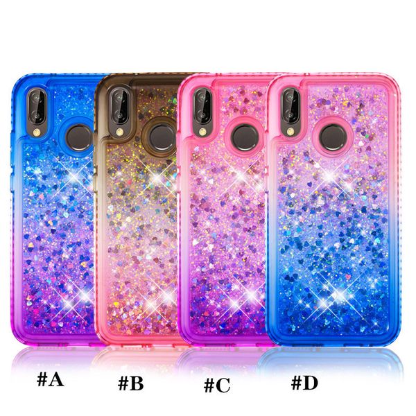 

for iphone 11 xs max case glitter bling luxury diamond quicksand liquid tpu clear phone case for sam galaxy s10 plus note 9