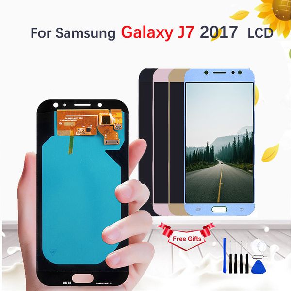

amoled / tft lcd для samsung galaxy j7 pro 2017 j730 sm-j730f j730fm / ds j730f / ds j730gm / ds дисплей с сенсорным экраном дигитайзер в сб