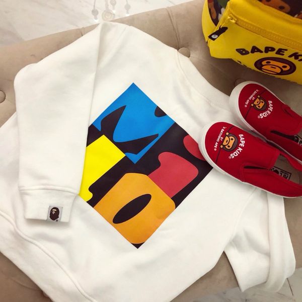 

boys fashion hoodies sweatshirts child printing clothing boys children brand crew neck hoodie clothing fashion hoodies, Black