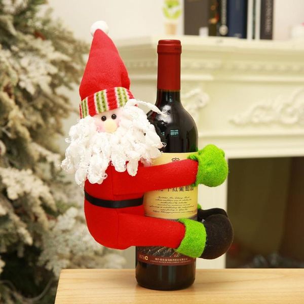 

creative wine bottle holding piece household kitchen decor wine bottle ornaments home festival decoration essential supplies