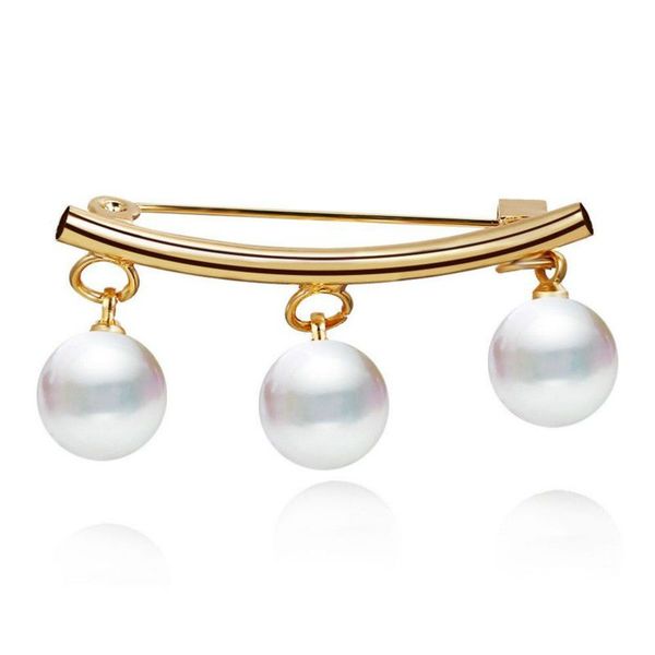 

new silver броши женщин дизайнерский бренд циркон вставьте цветок контактный брошь дамы элегантный пресной воды жемчужина брошь высокое каче, Gray