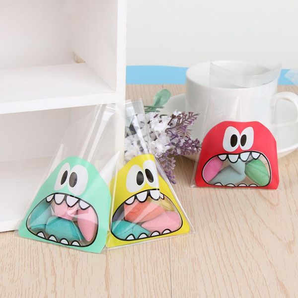 

100 шт конфеты мешок пластиковый матовый самоклеящийся печенье целлофан подарочные пакеты рождество свадебные украшения пакет 10*10+3 см