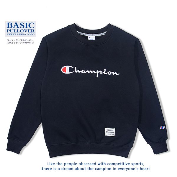 

champions designer luxury mens sweatshirts tide brand boutique hoodie streetwear letter embroidery thick section plus velvet hoodie, White;black