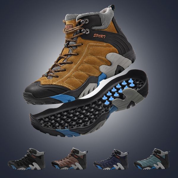 

2020 spring new style supply of goods large size hight-hiking shoes men's travel hiking shoes sports outdoor