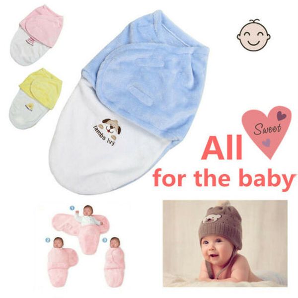 

comfortable safety baby blanket wrap sleeping bag for 0-12 months baby