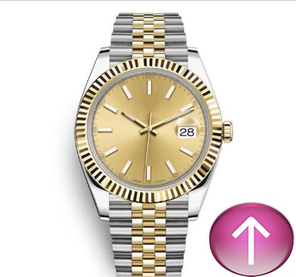 

2019 classical automatic mechanical luxury sports 41mm band wristwatches gold popular dress casual men wrist watch, Slivery;brown