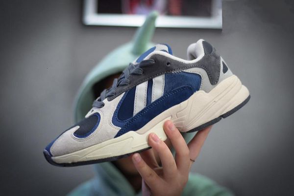 

2019 new arrival yung-1 tartan mvp running shoes for triple s black grey orange men women sports sneakers size 5.5-11