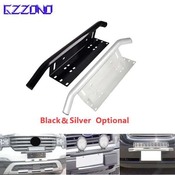 

1pcs universal license plate frame working license plate mount braket holder offroad light bar bull bar front bumper fog