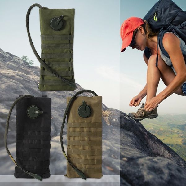 

2.5l molle гидратация рюкзак велоспорт туризм отдых езда воды сумка