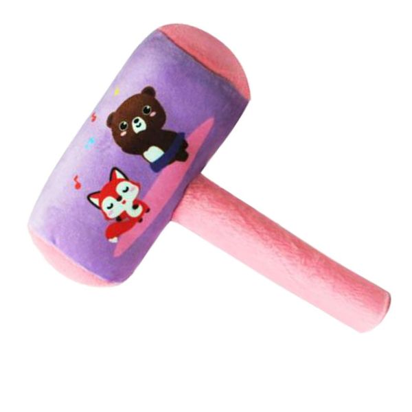

9.37 inch plush hammer cotton filled baby toy training toddler kids educational toy