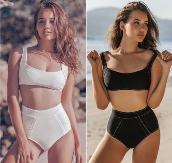 

bikinis set sports one piece swimsuit one shoulder leaf print stripe belt high waist leopard print sport online store