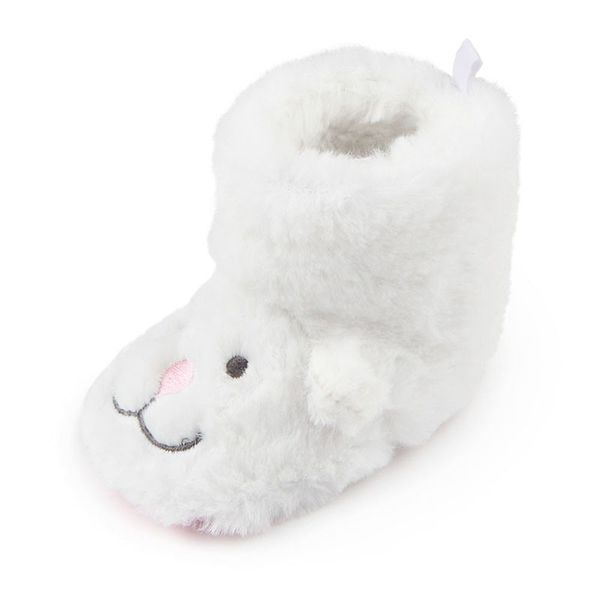 

casual baby girls autumn winter keep warm boots shoes for kids cute newborn toddler infant soft sole shoes children high quality, Black