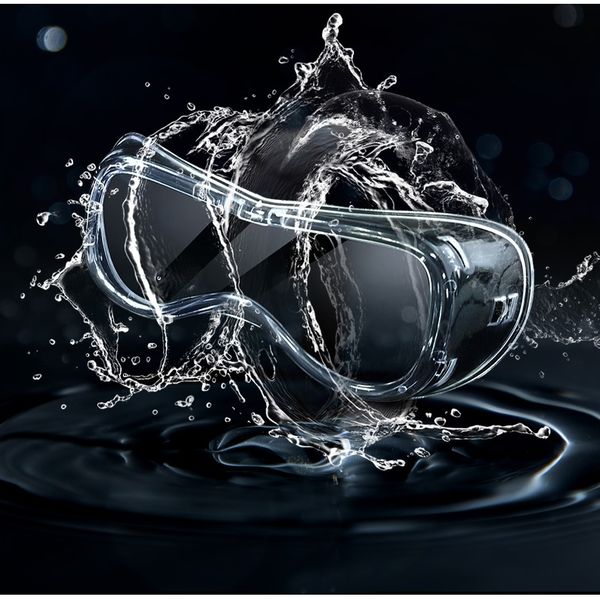 эргономичные защитные очки анти туман езда рабочий горный глаз пвх ветрозащитные защитные очки очки прозрачная защита