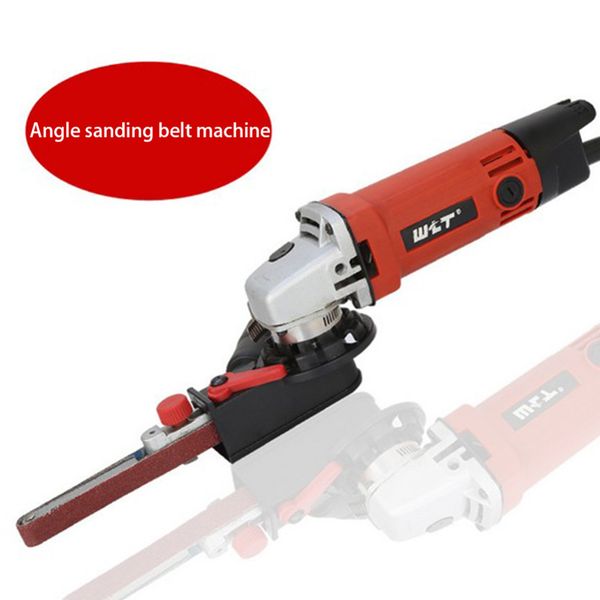 

m10/m14 diy belt sander grinder attachment for electric angle grinder angle sanding belt adapter bandfile grinders