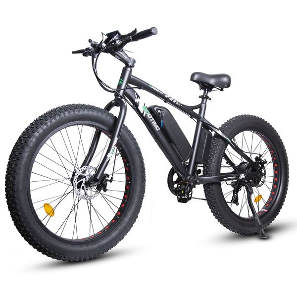 

26" mountain beach electric bicycle e-bike removable battery 7 speed new, Silver;blue