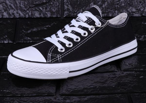 

more colors new women's and men's flats laced up casual cloth shoes sneaker shoes couple shoes eur 35-45, Black