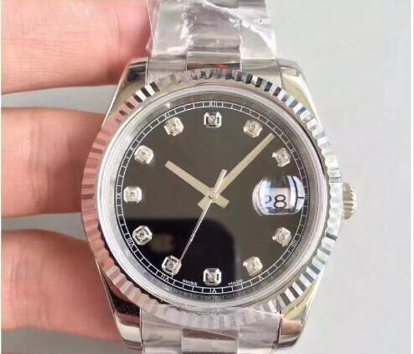 

Luxury men watch blue dial 18k gold pre ident apphire cy tal diamond number men watche automatic mechanical movement male wri t watch2234