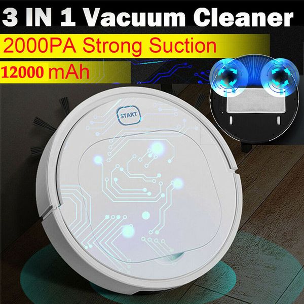 

3-in-1 automatic charging intelligent sweeping robot vacuum cleaner dry/wet household cleaning machine lad-sale