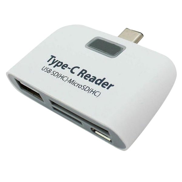 

usb type c 3.1 to usb otg hub adapter micro memory card reader for