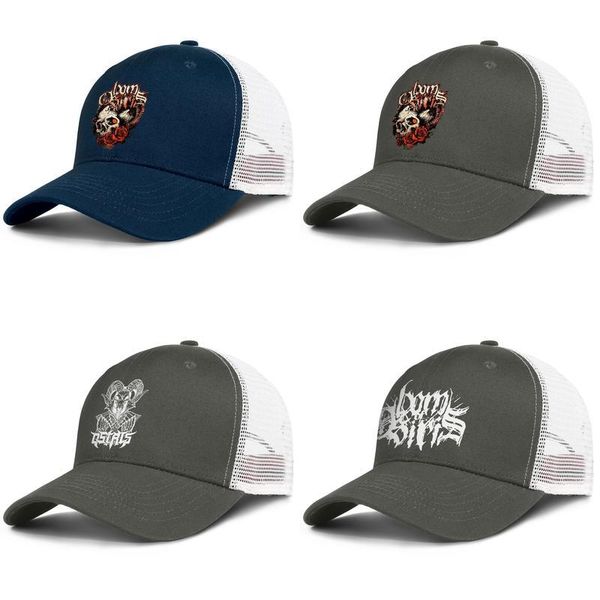 

born of osiris logo army-green for men and women trucker cap ball cool custom team mesh hats machine ronnie canizaro the new reign, Blue;gray
