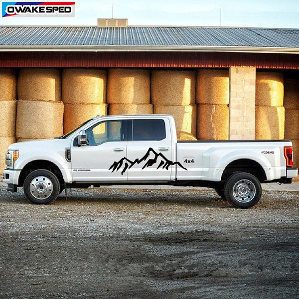 2019 For Ford F 150 F 250 F 350 F 450 F 650 Mountain Off Road Graphics Decal Car Styling Door Side Decor Sticker Auto Body Stickers From Suozhi1997
