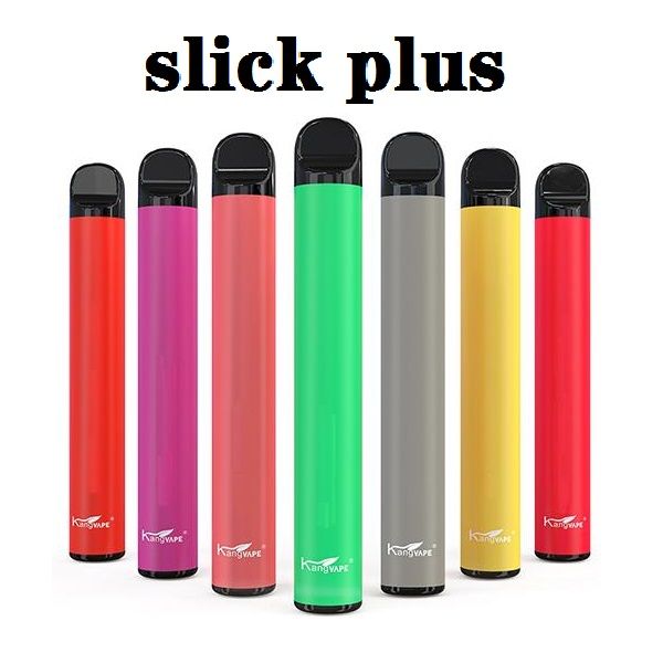 

Оригинальный Kangvape Slick плюс Одноразовая плюс Pod Starter Kit Arrow 650mAh Батарея 3,5 мл Пустые стручки 850puffs Устройство против паров мр