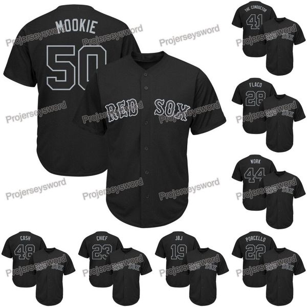 

Boston Mookie Betts 2019 Players Weekend Red Sox Jerseys J.D. Martinez Heath Hembree Chris Sale Eduardo Rodriguez Sam Travis Ryan Weber