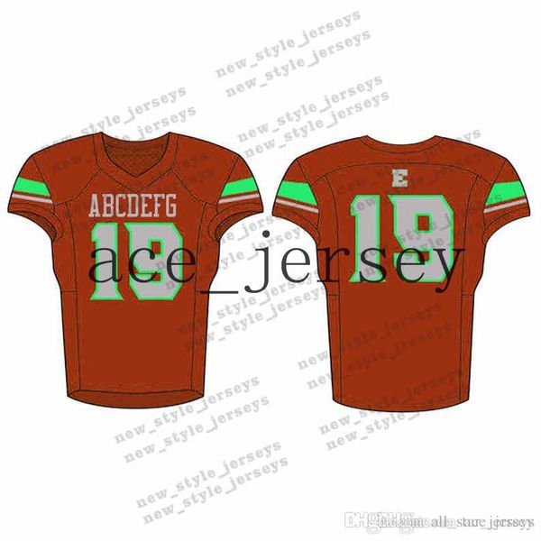 

75men 2019 youth football jerseys army green wine red embroidery logos stitched custom any name any number jerseys, Black;red