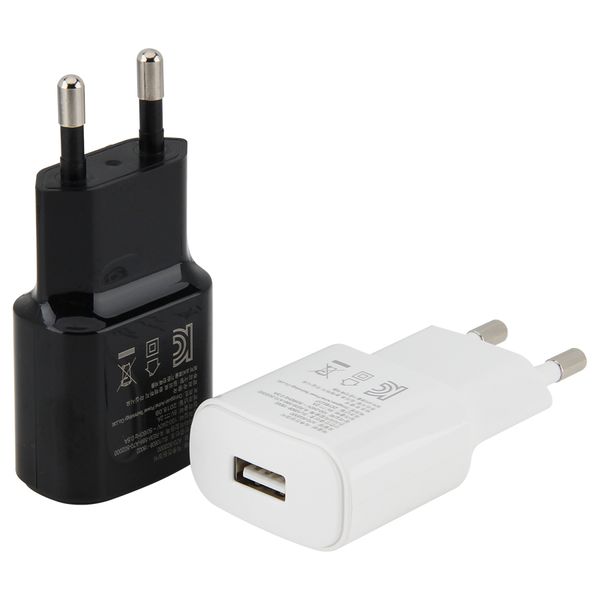 Adaptador de fonte de alimentação 5V 1A 2A plugue coreano carregador de viagem para casa de parede USB para carregadores de celular KC KCC