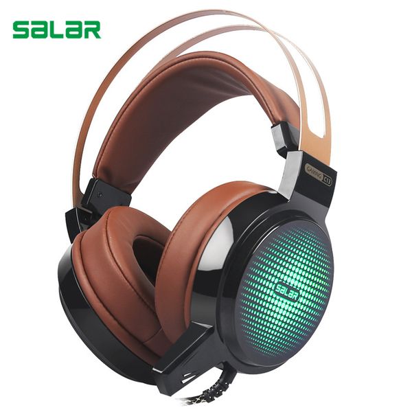 

ihens5 salar c13 gaming headset deep bass game headphone casque gamer with microphone led light headphones for computer pc