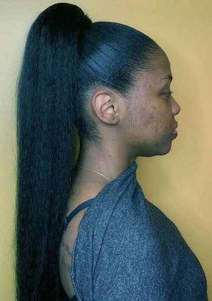 140 g 55,9 cm lange Pferdeschwanz-Haarverlängerung, dunkelbraun, einteiliges Haarteil, Echthaar, umwickelbarer Pferdeschwanz, Clip-in-Haarverlängerung für Frauen