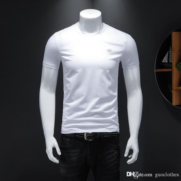 

2020 summer t shirt with letter snow mountain designer shirt clothing crew neck casual women short sleeve shirt m-3xl mens designer t shirts, White;black