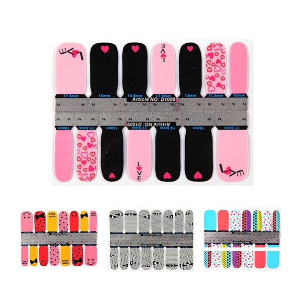 

10pcs christmas style nail art decorations flower dot nail stickers for nails adhesive decoration art decals diy manicure new, Black