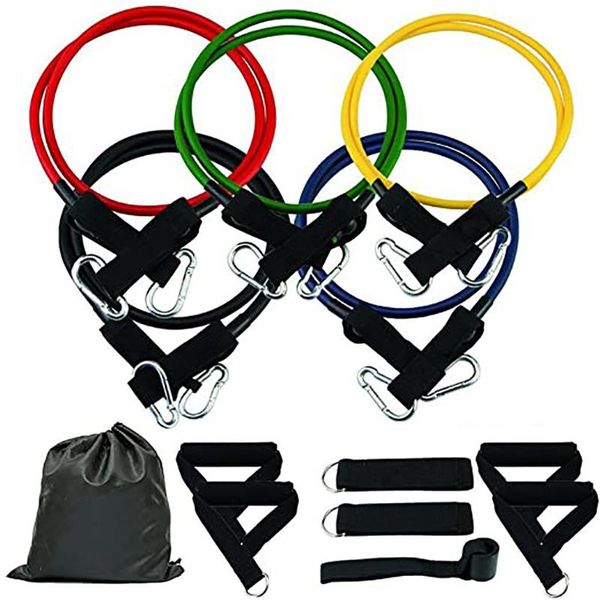 

resistance bands 13pcs / set yoga loop rubber latex fitness re sistance exercise elastic pul gym