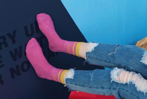 

streetwear letter print striped stockings socks paris brand design mens womens socks cotton skateboard fashion lovers socks stockings, Black