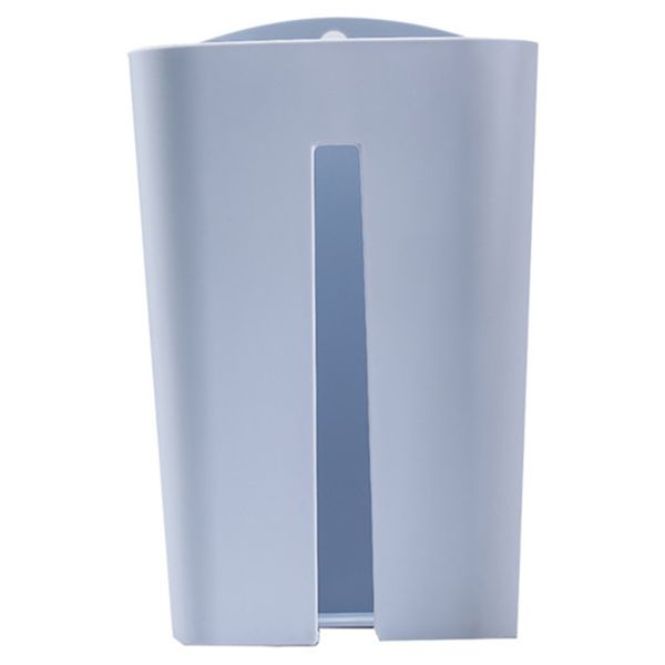 

garbage trash bags dispenser wall mounted plastic storage box organizer garbage bags collection box housekeeping gray, Pink;blue