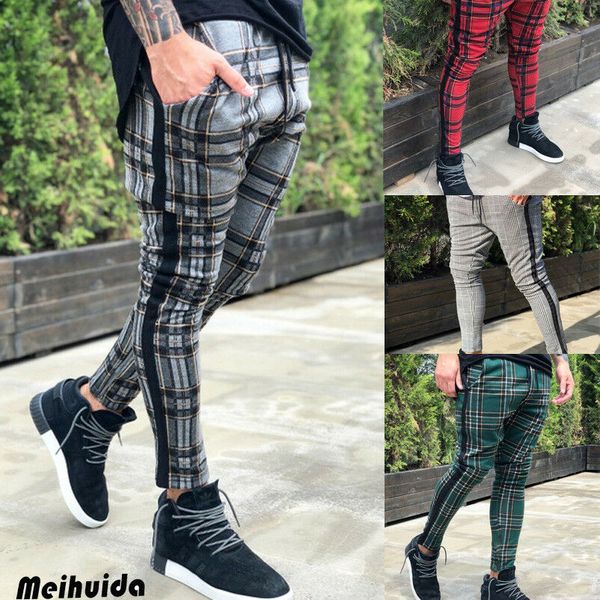 

rainning exercise men long casual sport pants slim fit trousers running joggers gym sweatpants, Black;blue