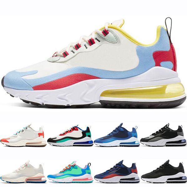 

react bauhaus optical mens women running shoes hyper pink electro green sneakers sport blue red triple white trainer shoe
