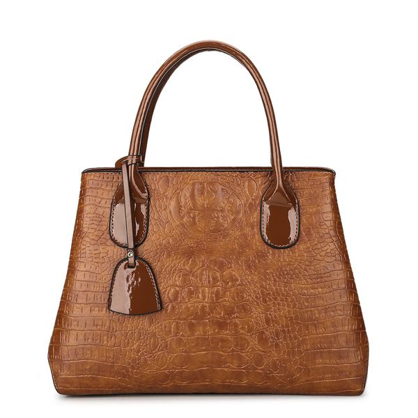 

female bag 2019 new european and american stars with the same paragraph crocodile skin pattern shoulder messenger bag