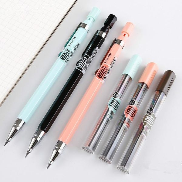 

1pc creative candy color mechanical pencil 2.0mm kawaii pencils for writing kids girls gift school supplies korean stationery