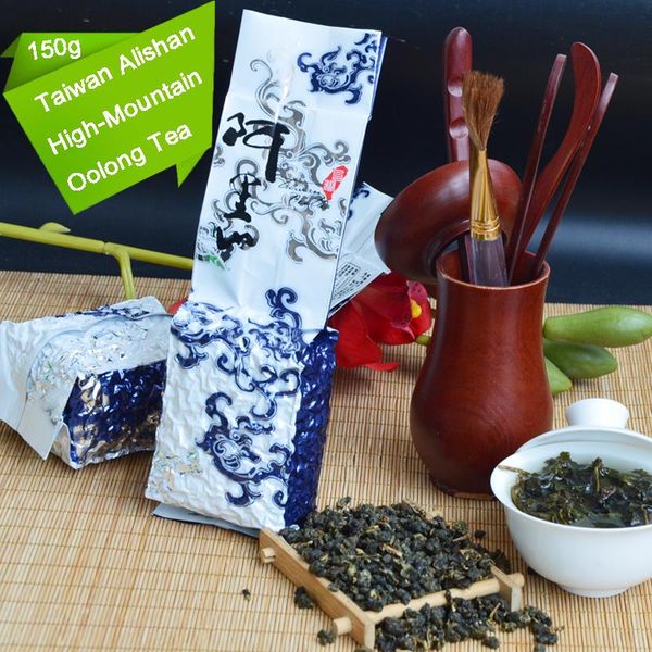 

[mcgretea] 2021 new good 150g chinese taiwan beauty pressure high mountains jinxuan milk oolong tea fresh green tea