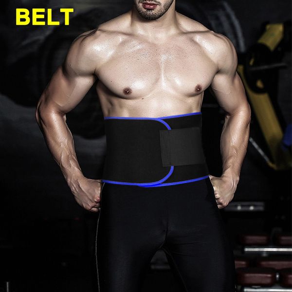 

new women men sports waist trainer corset belt abdomen slimming workout body shaper drop shipping, Black;gray